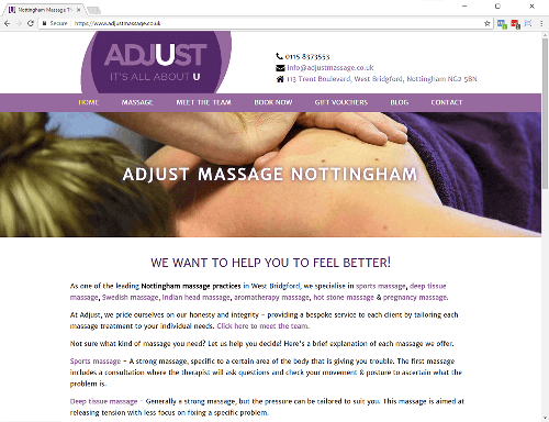 Adjust Massage